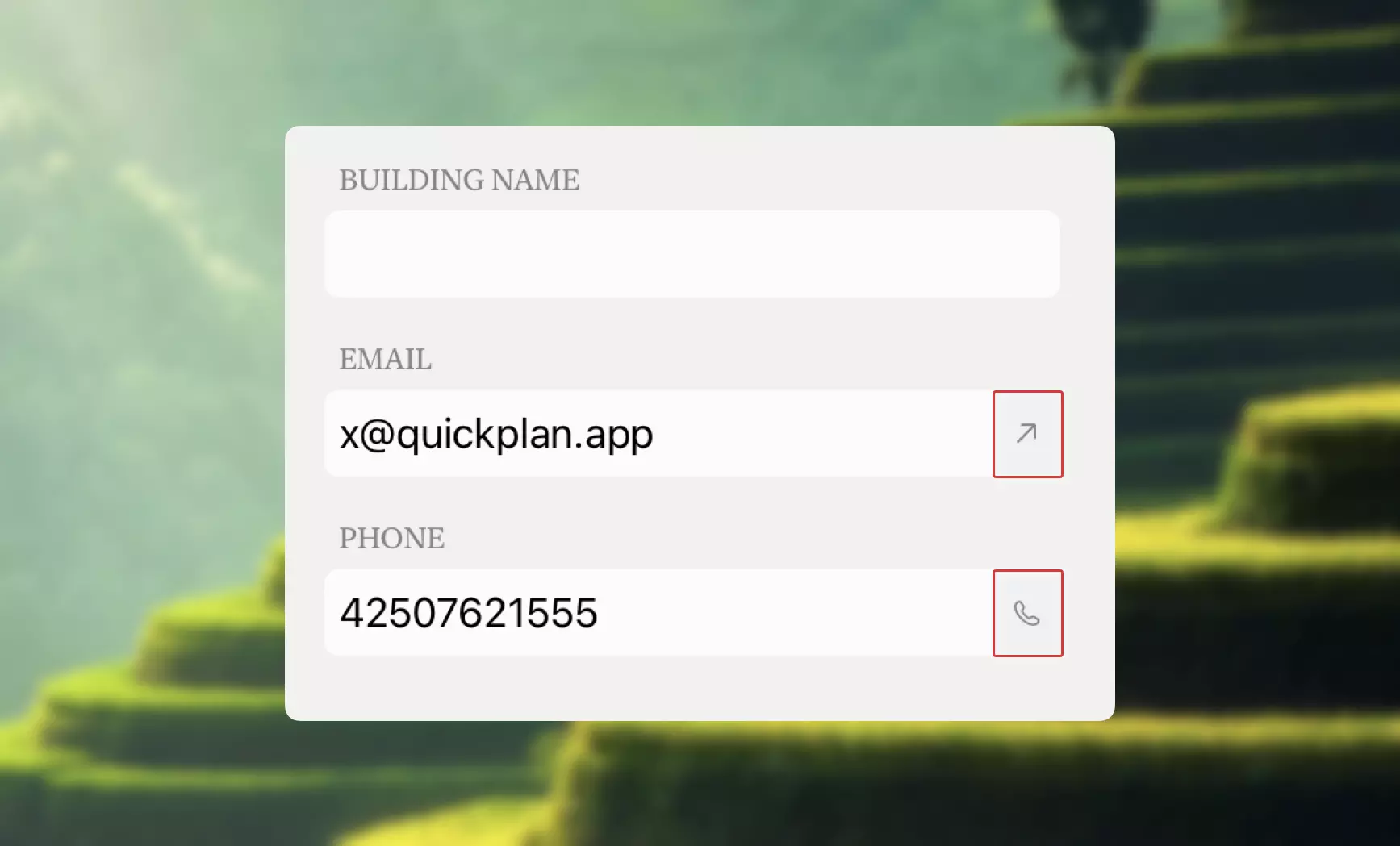 Single-Line Text Field