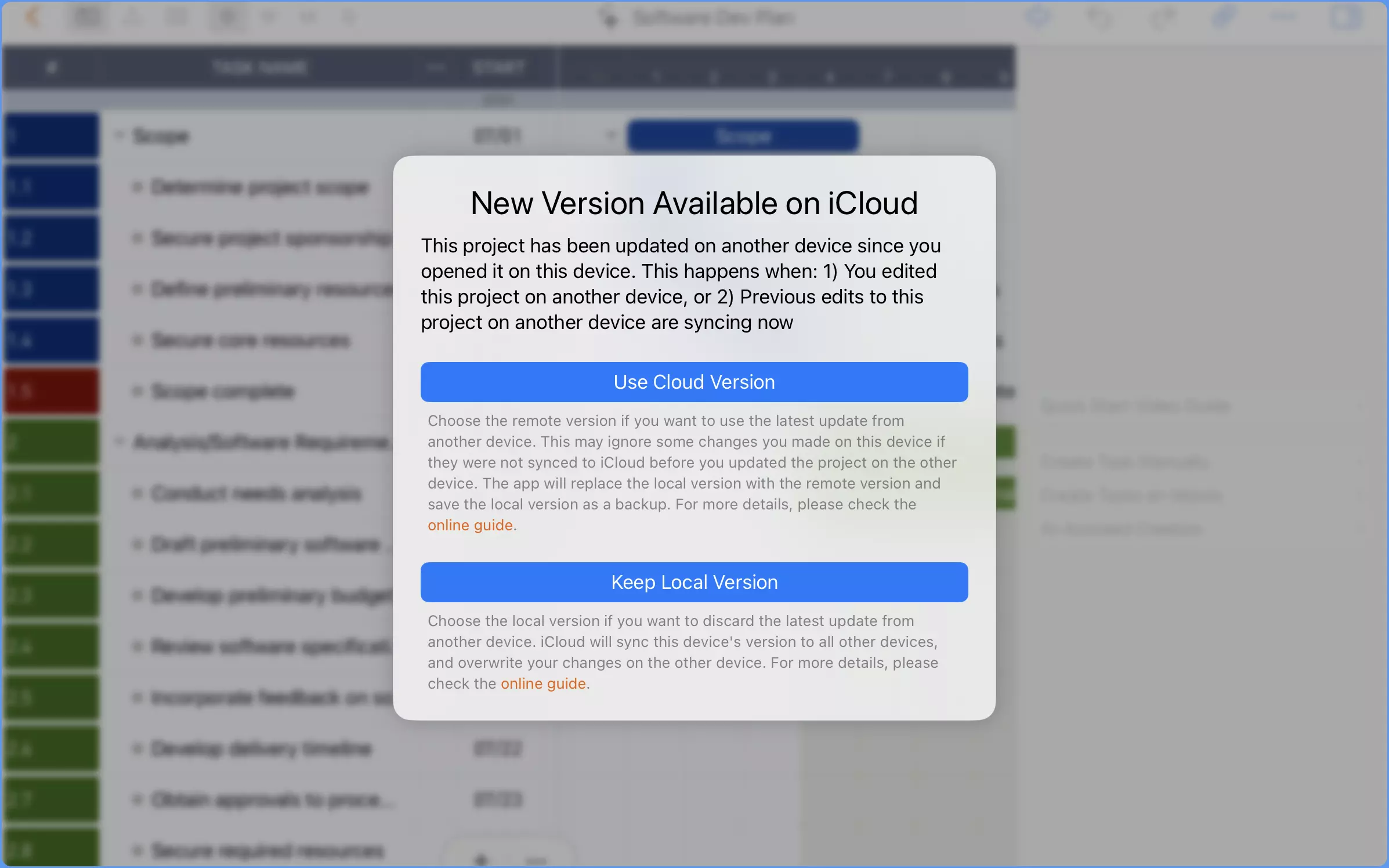 Benutzerauswahl-Dialog