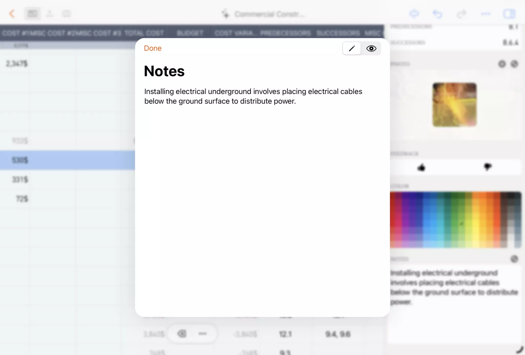Multiline Text Sheet