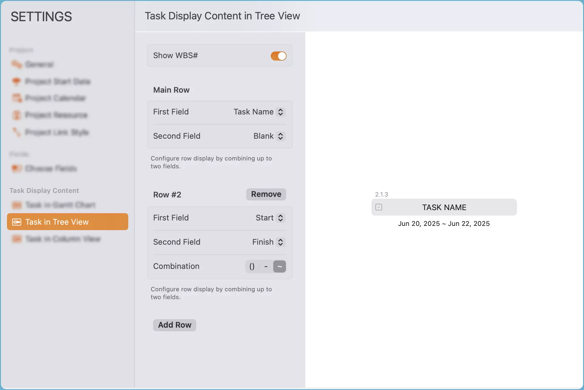 树状图元素显示